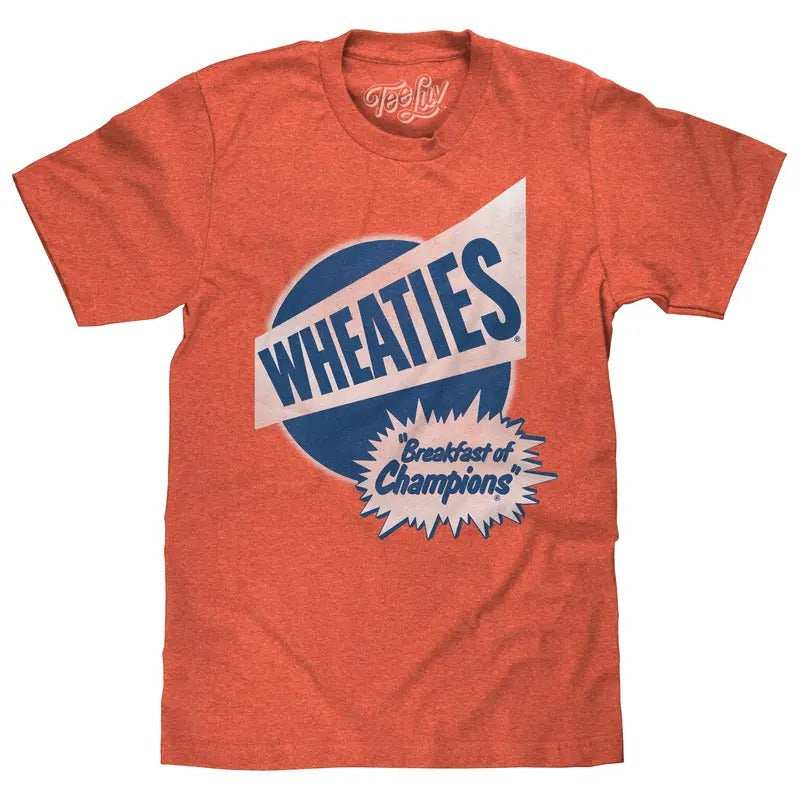 Wheaties Breakfast Champions Orange - Adult & Kids T-Shirts, Sweatshirts & Hoodies apparel design preview 1