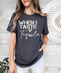 When I Taste Tequila Country Music Concert Girl - Adult & Kids T-Shirts, Sweatshirts & Hoodies apparel design preview 1