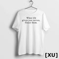 When Life Gives You Curves Flaunt Them Sweater - Adult & Kids T-Shirts, Sweatshirts & Hoodies apparel design preview 1