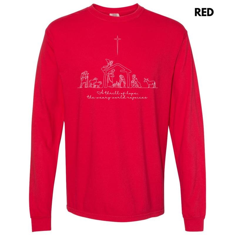 White Thrill Hope Comfort Colors 'NLB' - Adult & Kids T-Shirts, Sweatshirts & Hoodies apparel design preview 1
