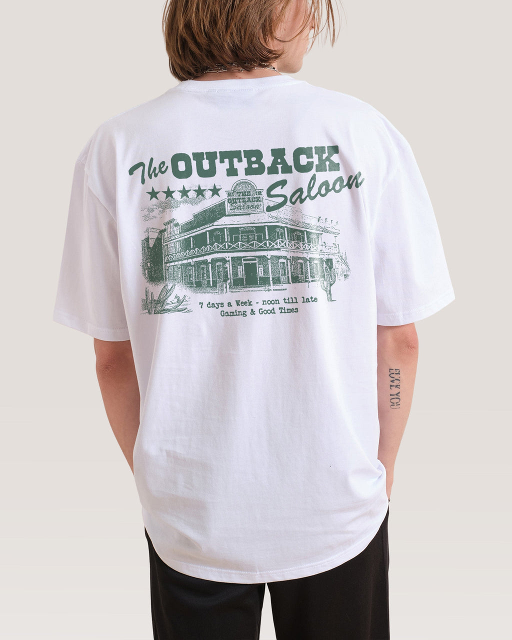 Outback Saloon - Adult & Kids T-Shirts, Sweatshirts & Hoodies apparel design preview 1