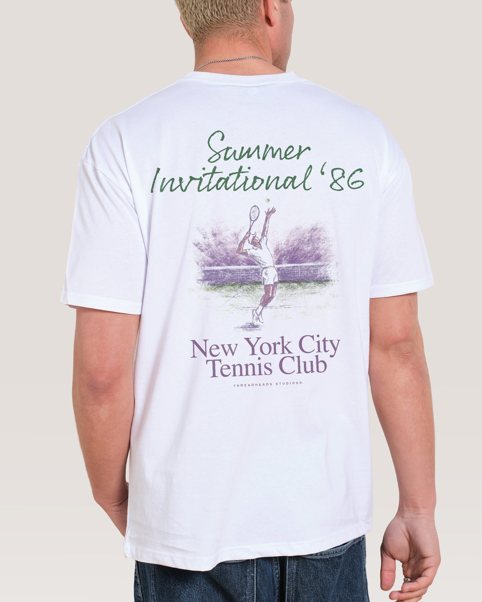 NYC Tennis Club - Adult & Kids T-Shirts, Sweatshirts & Hoodies apparel design preview 1