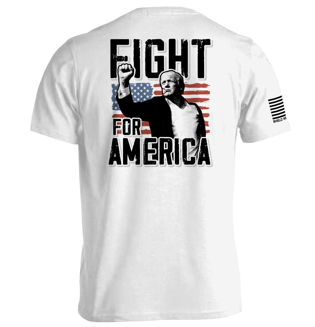 Fight America Trump Fist - Adult & Kids T-Shirts, Sweatshirts & Hoodies apparel design preview 1