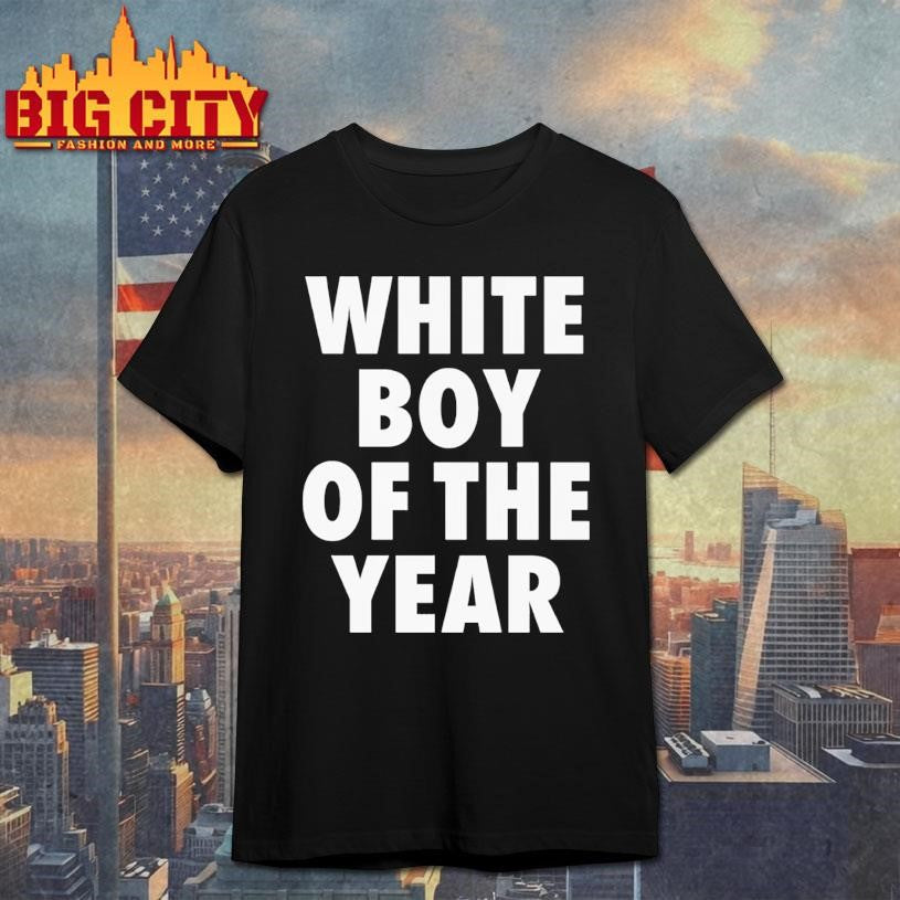 White Boy Of The Year - Adult & Kids T-Shirts, Sweatshirts & Hoodies apparel design preview 1