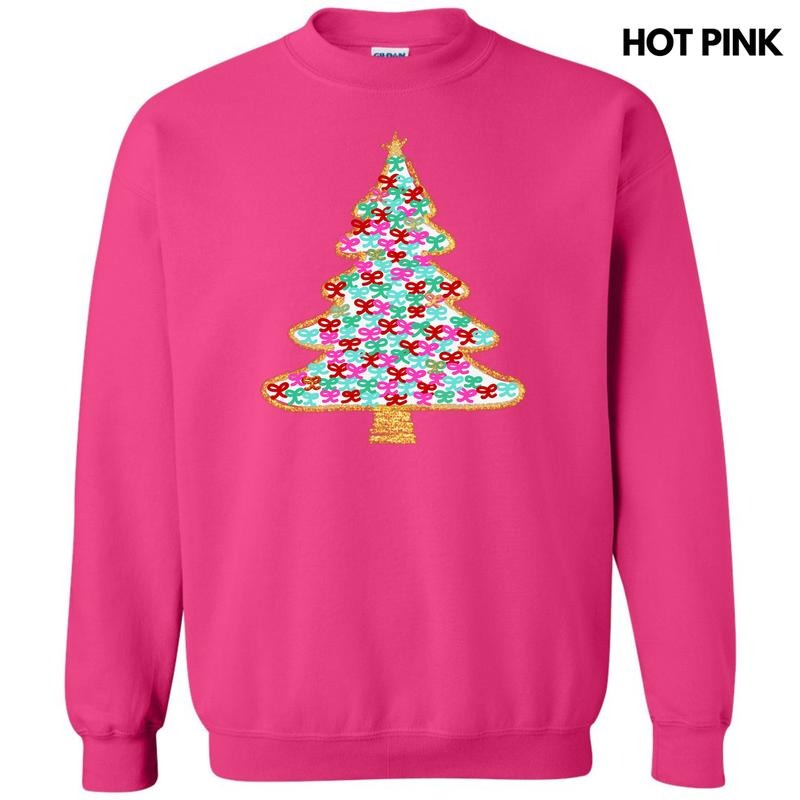 White Bushel Bows Tree 'NLB' - Adult & Kids T-Shirts, Sweatshirts & Hoodies apparel design preview 1