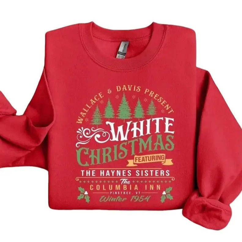White Movie 1954 Fit - Adult & Kids T-Shirts, Sweatshirts & Hoodies apparel design preview 1