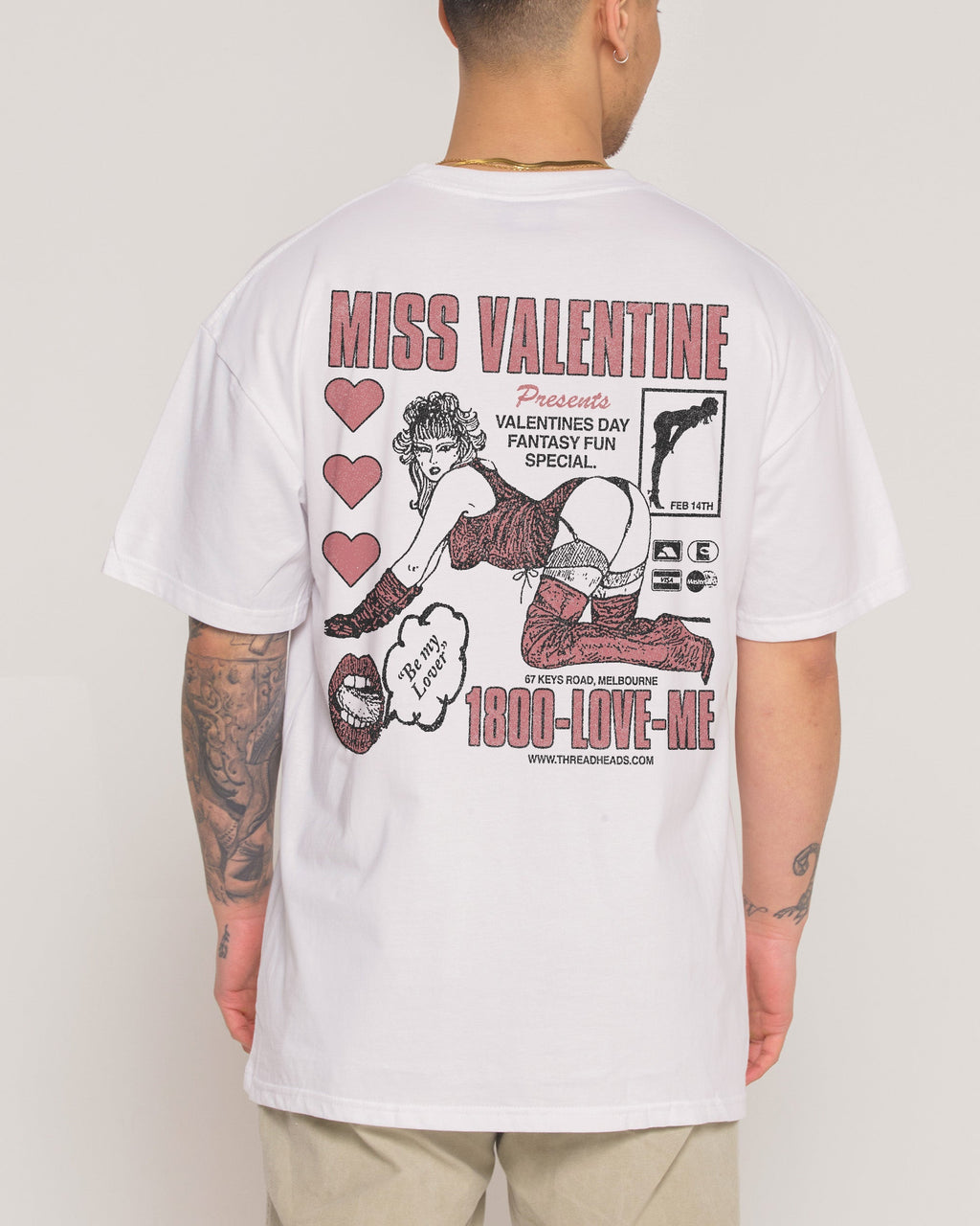 Miss Valentine - Adult & Kids T-Shirts, Sweatshirts & Hoodies apparel design preview 1