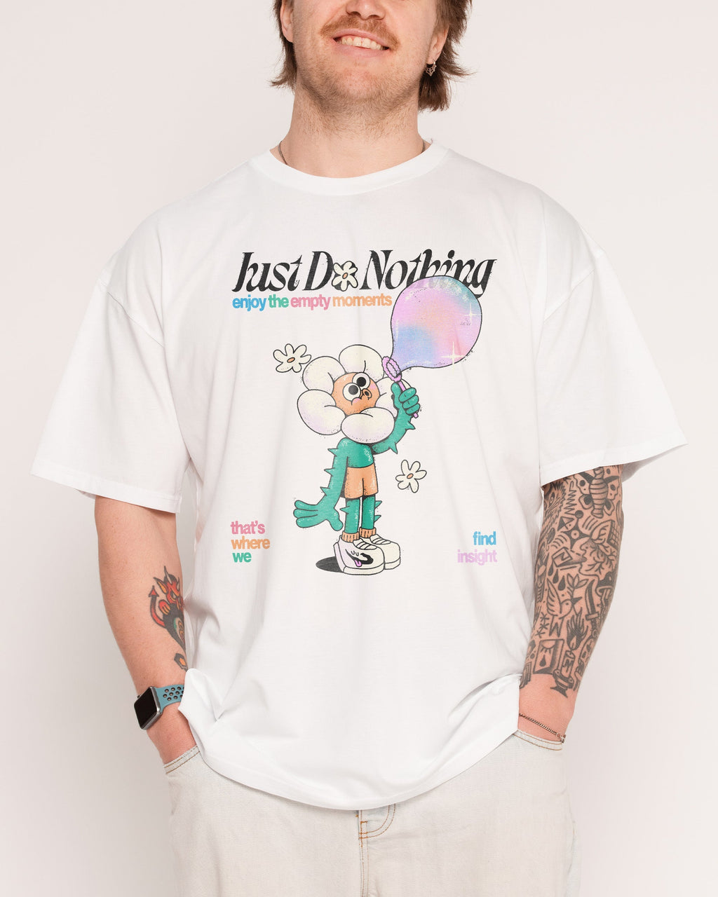 Just Do Nothing - Adult & Kids T-Shirts, Sweatshirts & Hoodies apparel design preview 1