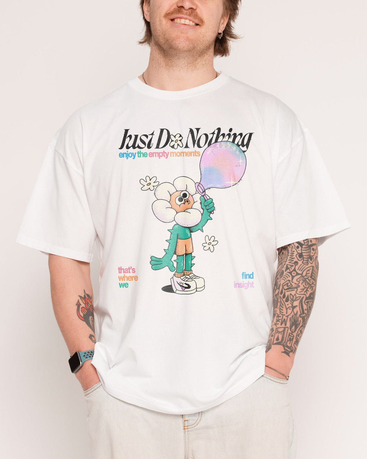 Just Do Nothing - Adult & Kids T-Shirts, Sweatshirts & Hoodies apparel design preview 1
