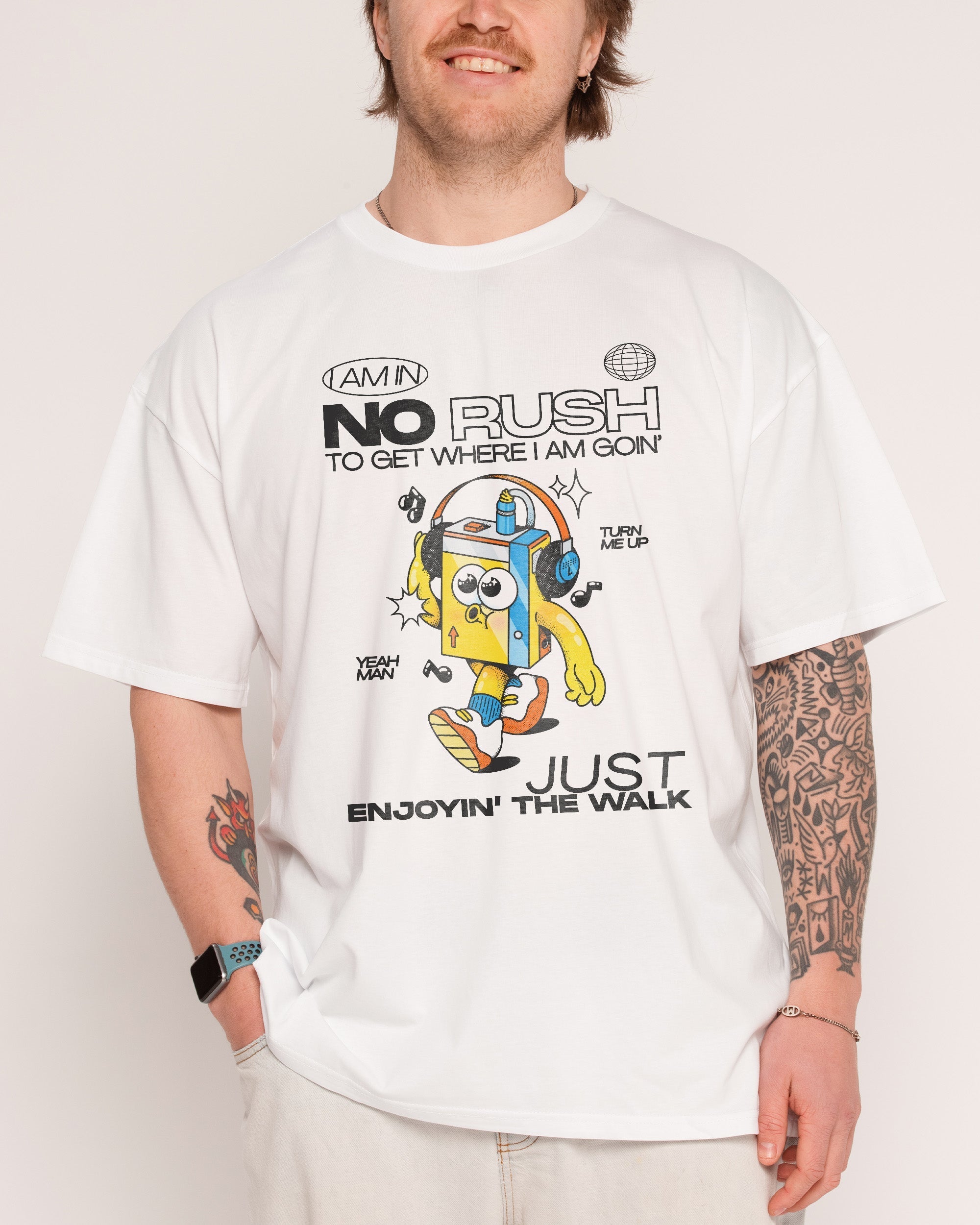 No Rush - Adult & Kids T-Shirts, Sweatshirts & Hoodies apparel design preview 1