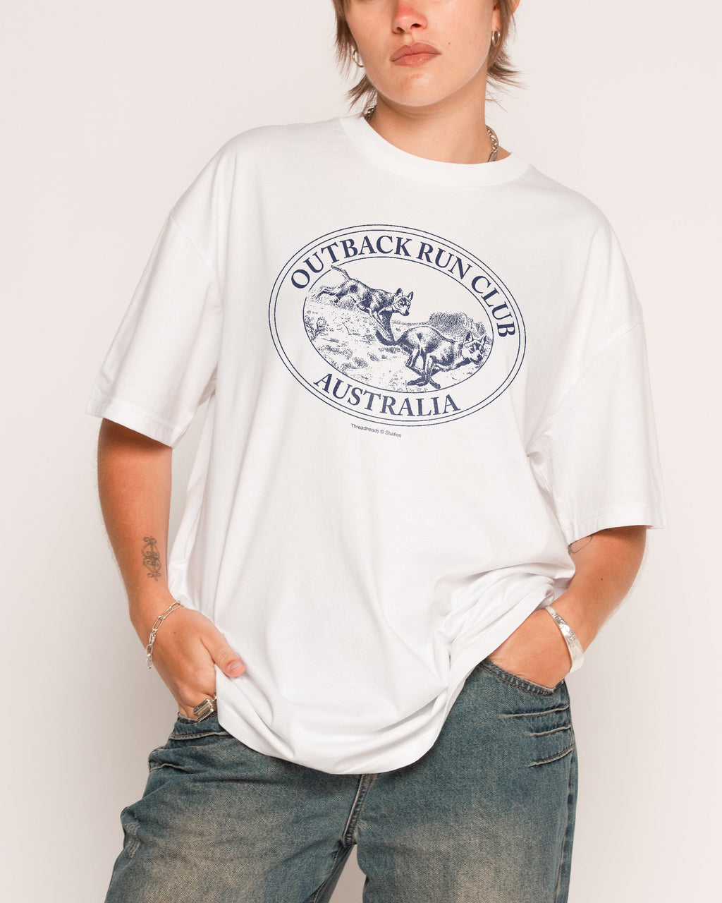 Dingo Outback Run Club - Adult & Kids T-Shirts, Sweatshirts & Hoodies apparel design preview 1