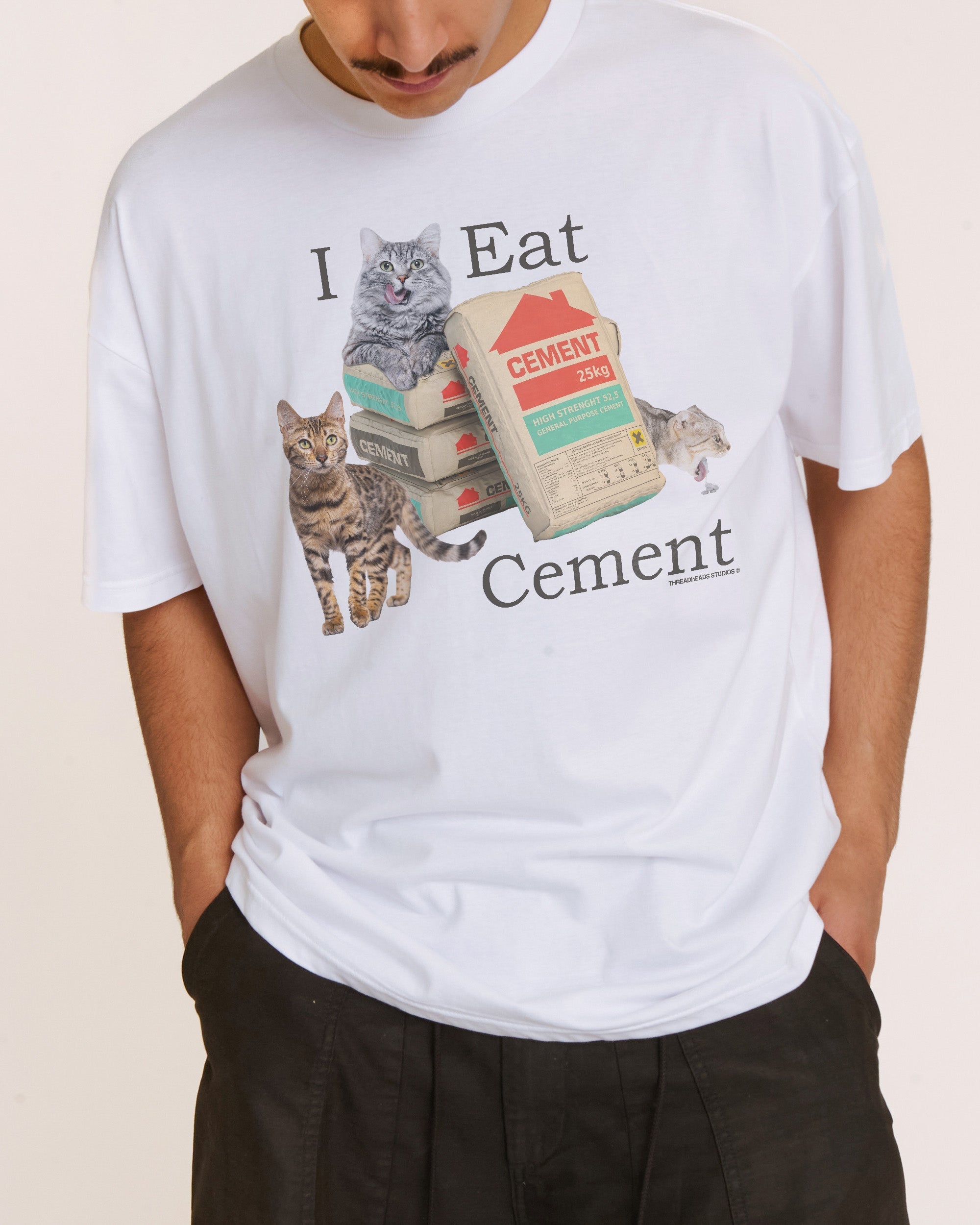 I Eat Cement - Adult & Kids T-Shirts, Sweatshirts & Hoodies apparel design preview 1