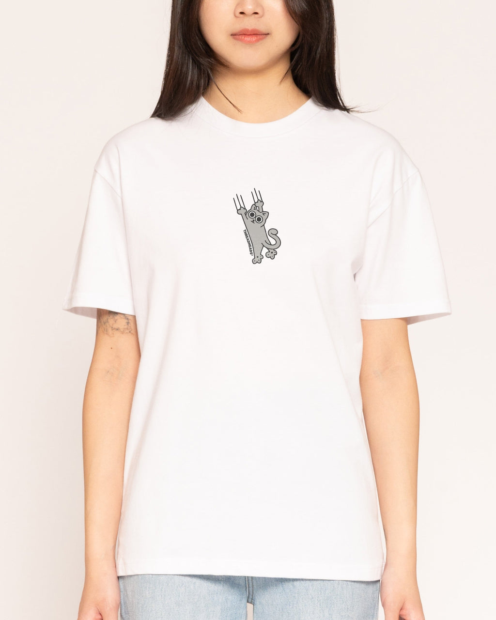 Falling Cat - Adult & Kids T-Shirts, Sweatshirts & Hoodies apparel design preview 1