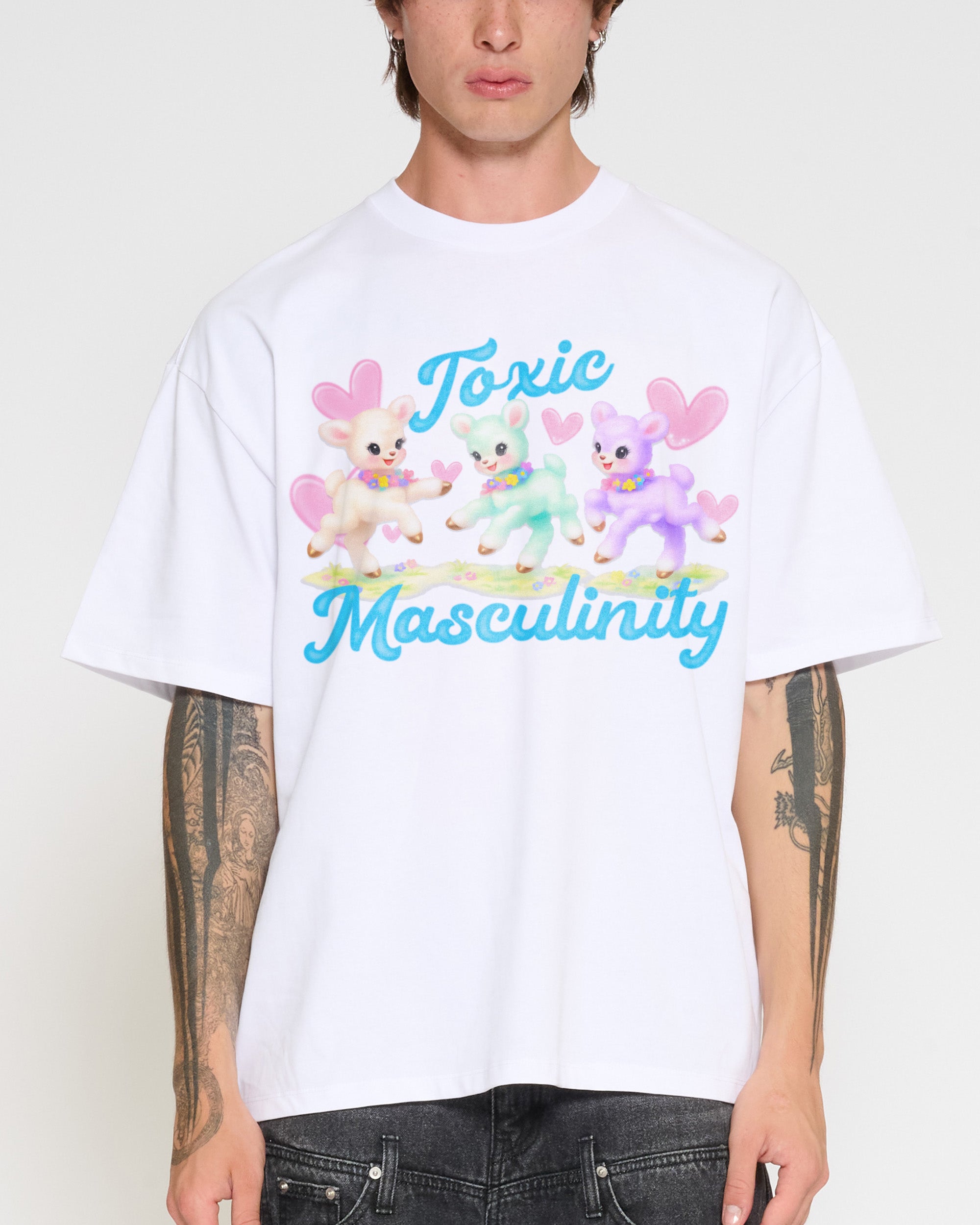 Toxic Masculinity Oversized - Adult & Kids T-Shirts, Sweatshirts & Hoodies apparel design preview 1
