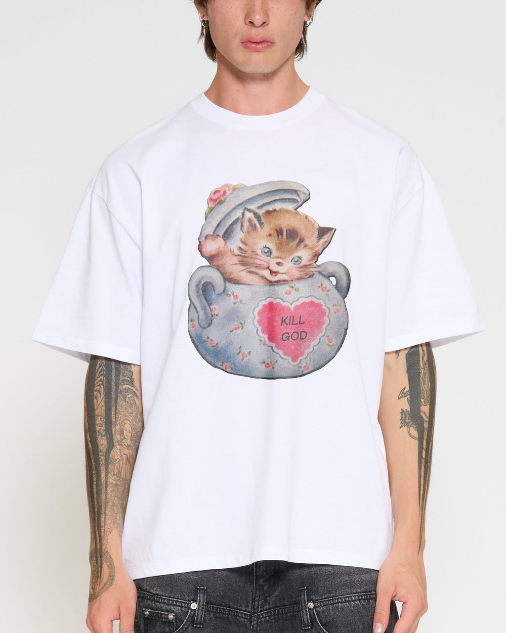 Kill God Oversized - Adult & Kids T-Shirts, Sweatshirts & Hoodies apparel design preview 1