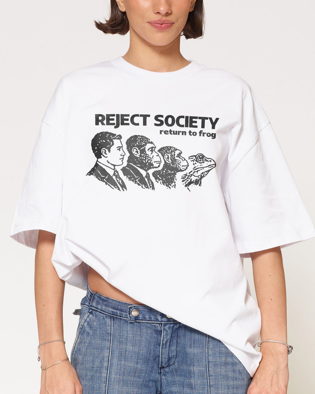 Reject Society Oversized - Adult & Kids T-Shirts, Sweatshirts & Hoodies apparel design preview 1