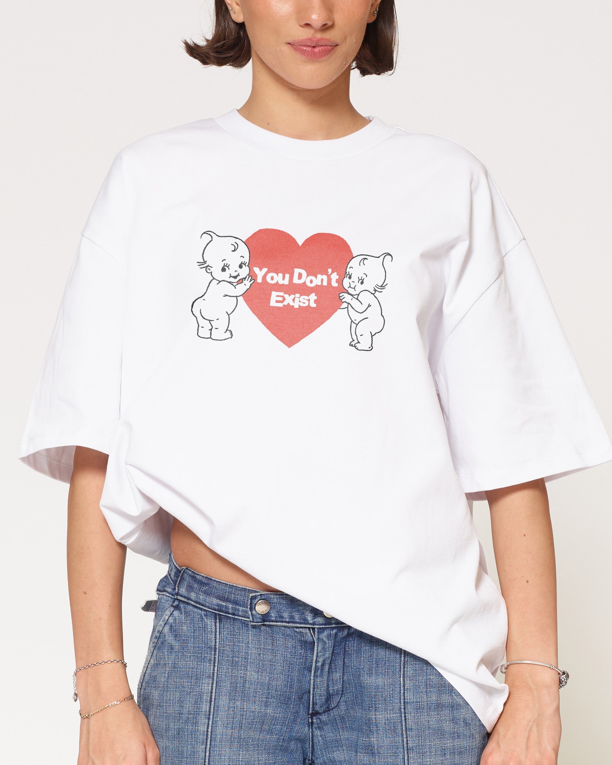 You Don't Exist Oversized - Adult & Kids T-Shirts, Sweatshirts & Hoodies apparel design preview 1