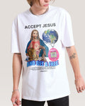 Accept Jesus - Adult & Kids T-Shirts, Sweatshirts & Hoodies apparel design preview 1