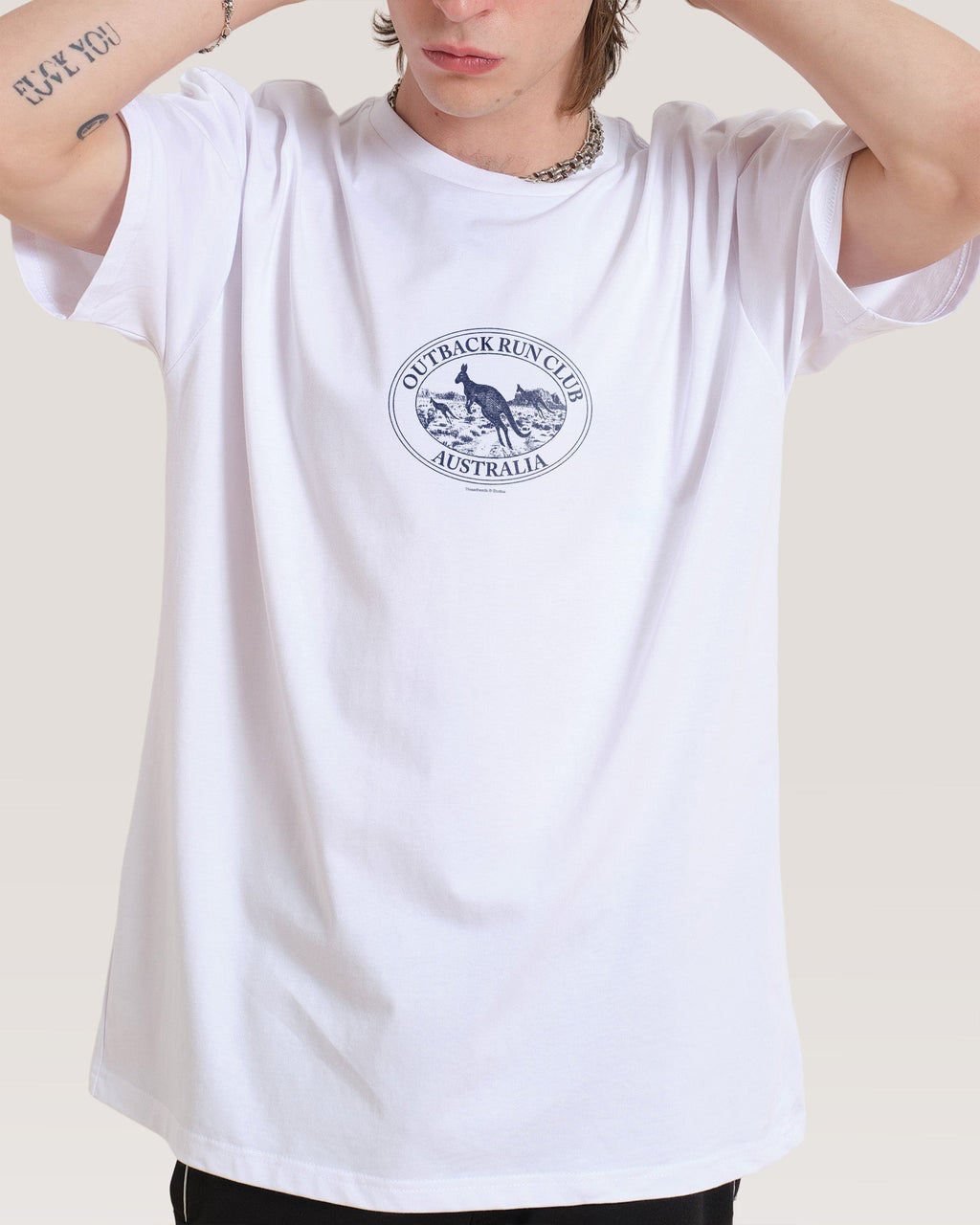Kangaroo Outback Run Club - Adult & Kids T-Shirts, Sweatshirts & Hoodies apparel design preview 1