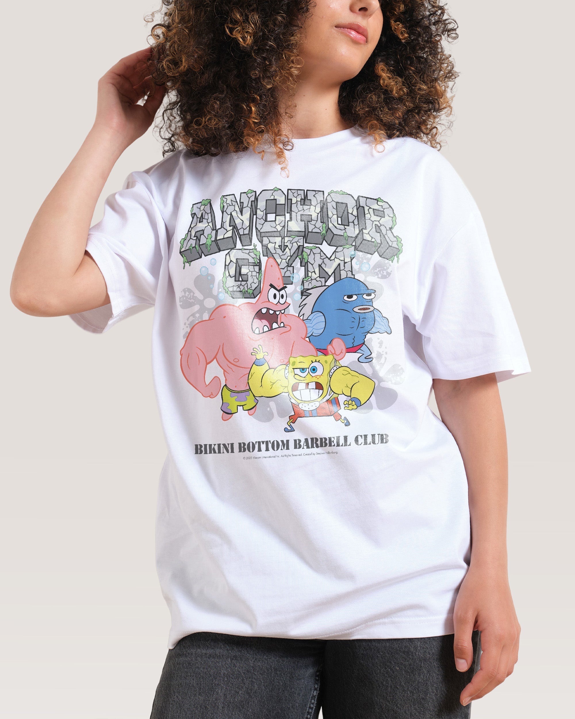 Spongebob Gym - Adult & Kids T-Shirts, Sweatshirts & Hoodies apparel design preview 1