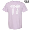 White Lace Bow Comfort Colors 'NLB' - Adult & Kids T-Shirts, Sweatshirts & Hoodies apparel design preview 1