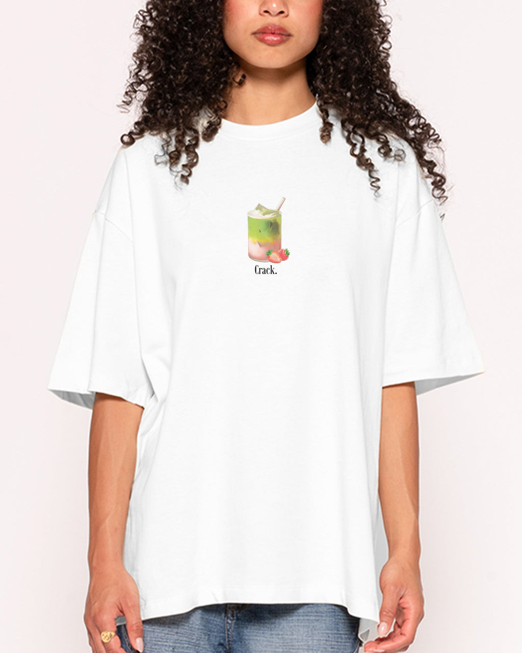 Matcha Crack Oversized - Adult & Kids T-Shirts, Sweatshirts & Hoodies apparel design preview 1
