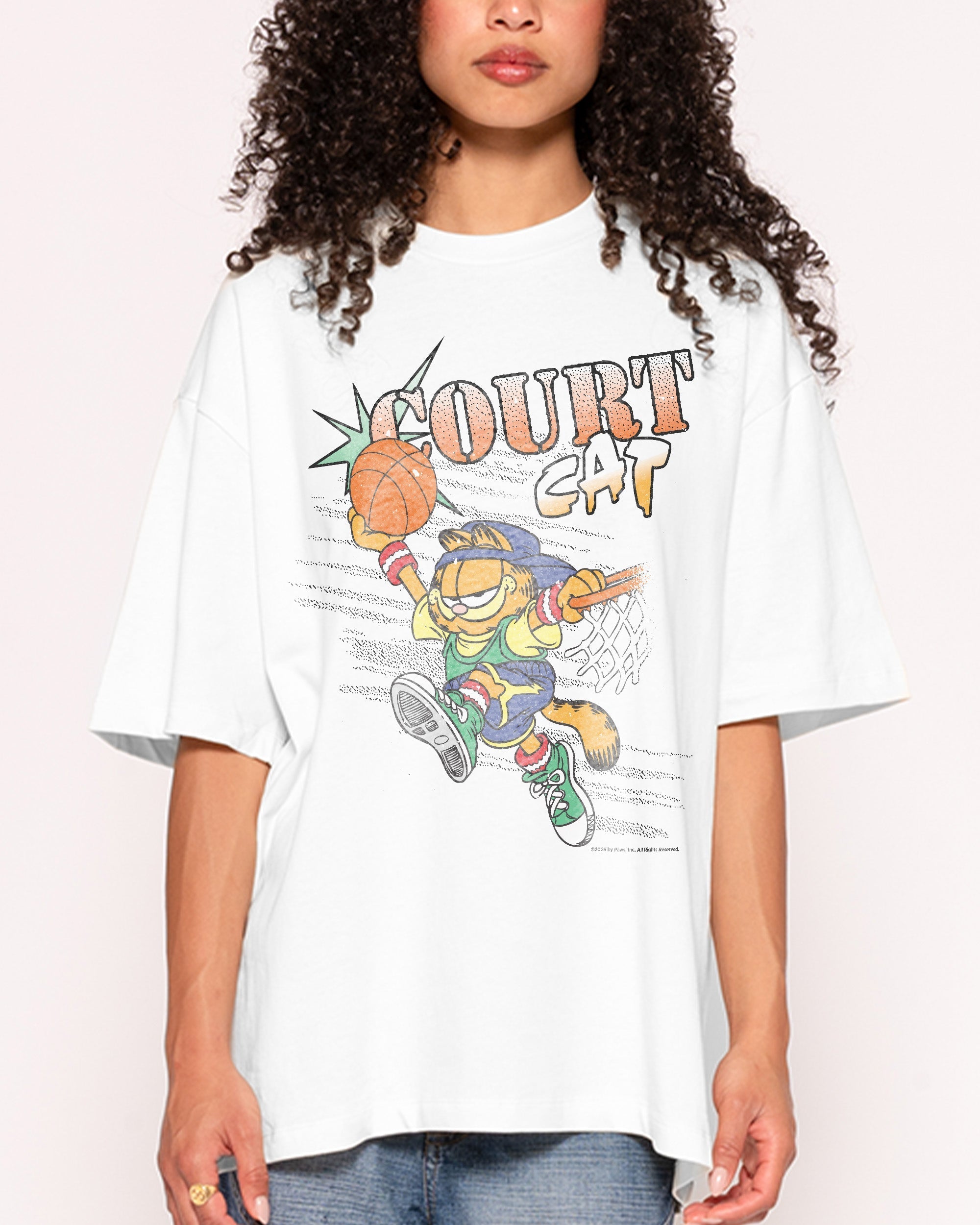 Court Cat Oversized - Adult & Kids T-Shirts, Sweatshirts & Hoodies apparel design preview 1