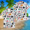 White Sox Hawaiian And Shorts Inspired By Chicago - Adult & Kids T-Shirts, Sweatshirts & Hoodies apparel design preview 1