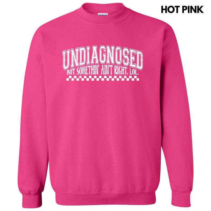 White Undiagnosed 'NLB' - Adult & Kids T-Shirts, Sweatshirts & Hoodies apparel design preview 1