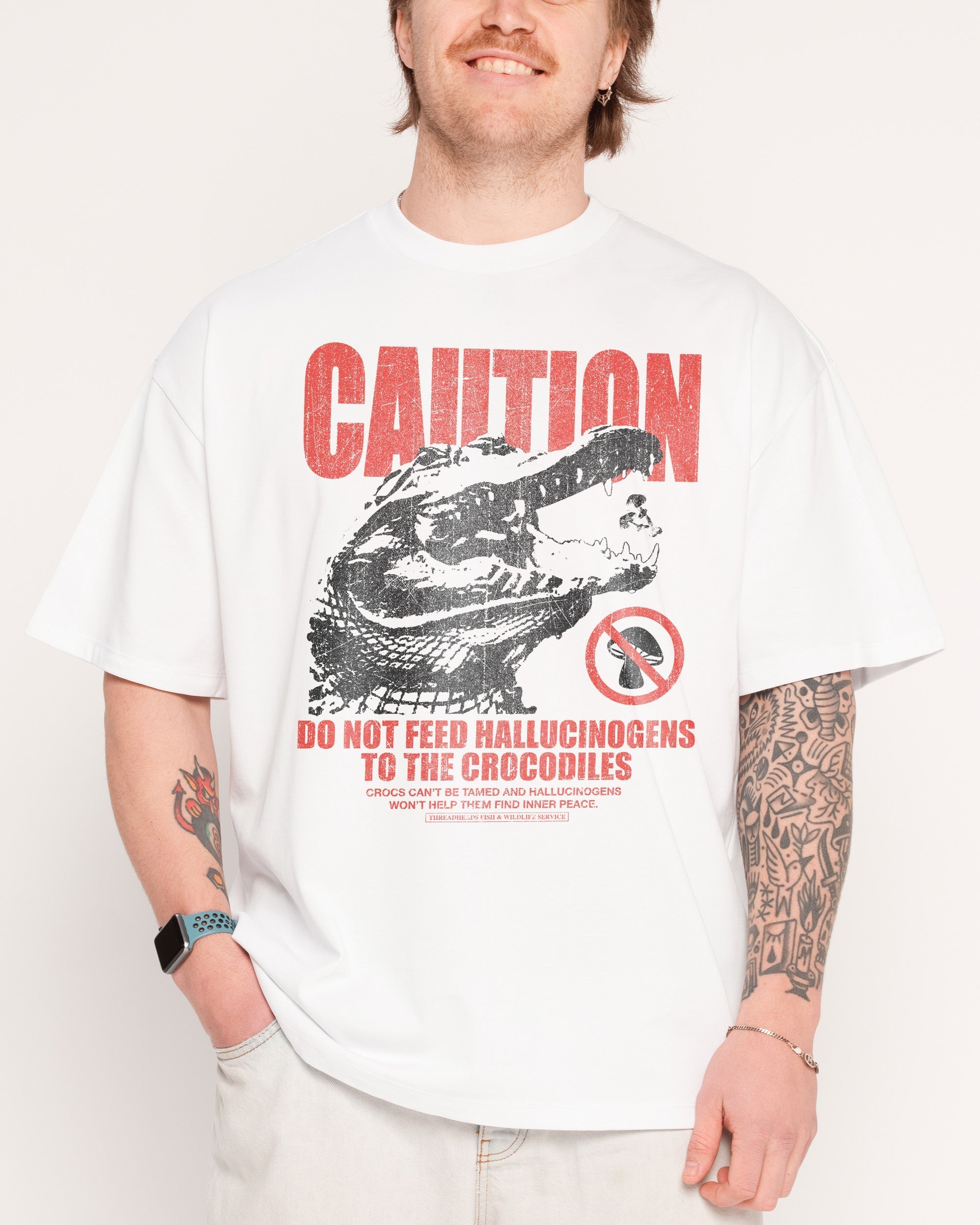 No Trips for Crocs Oversized - Adult & Kids T-Shirts, Sweatshirts & Hoodies apparel design preview 1