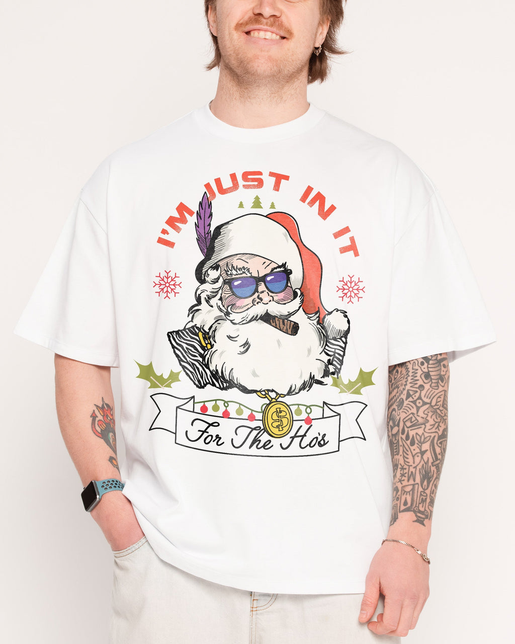 In It for the Ho's Oversized - Adult & Kids T-Shirts, Sweatshirts & Hoodies apparel design preview 1