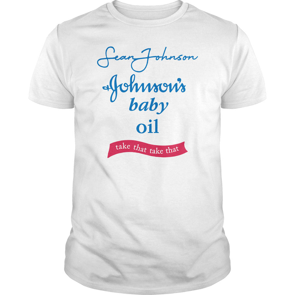 Sean Johnson Johnson's Baby Oil - Adult & Kids T-Shirts, Sweatshirts & Hoodies apparel design preview 1