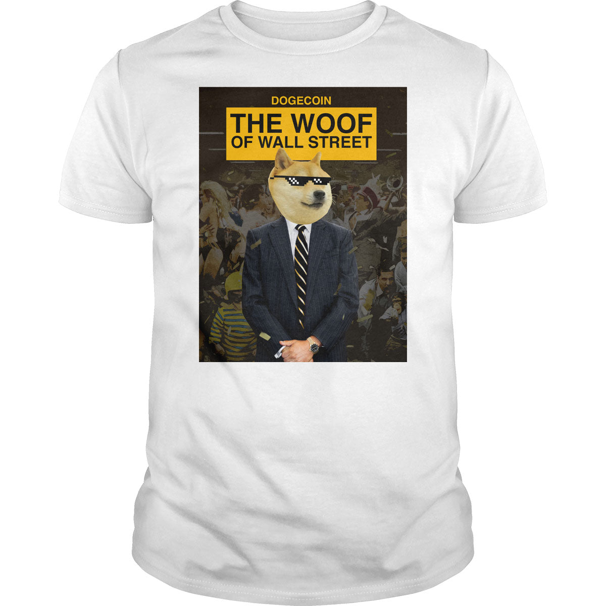 The Woof Of Wall Street - Adult & Kids T-Shirts, Sweatshirts & Hoodies apparel design preview 1