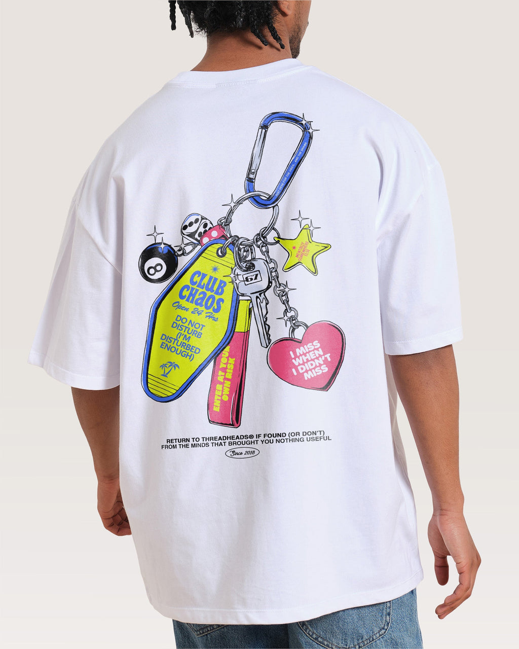 Club Chaos Key Chain Oversized - Adult & Kids T-Shirts, Sweatshirts & Hoodies apparel design preview 1