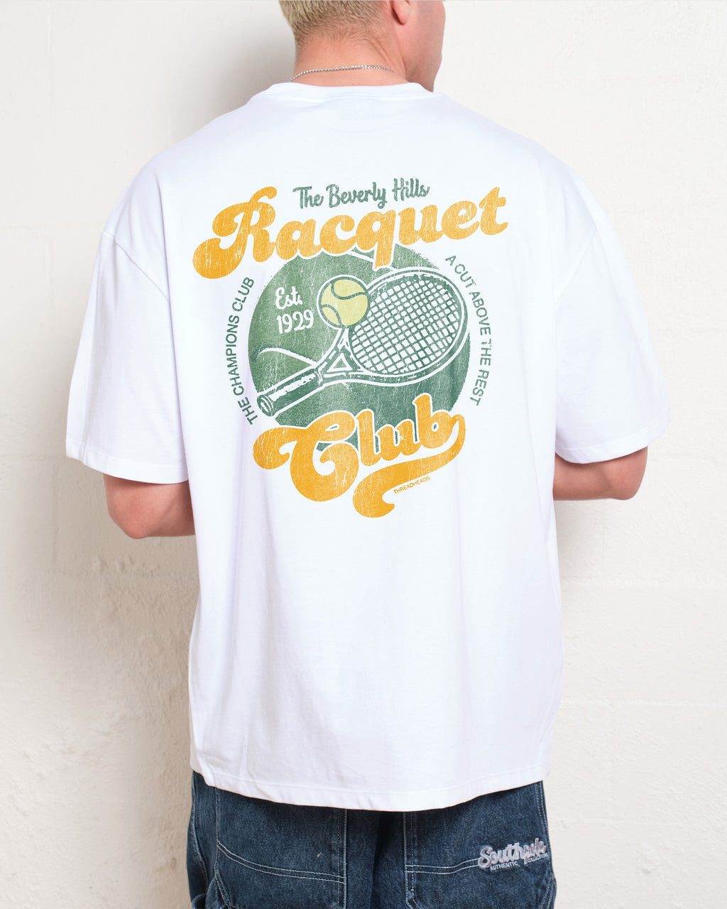 Beverly Hills Racquet Club Oversized - Adult & Kids T-Shirts, Sweatshirts & Hoodies apparel design preview 1