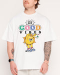 Good Vibes Oversized - Adult & Kids T-Shirts, Sweatshirts & Hoodies apparel design preview 1