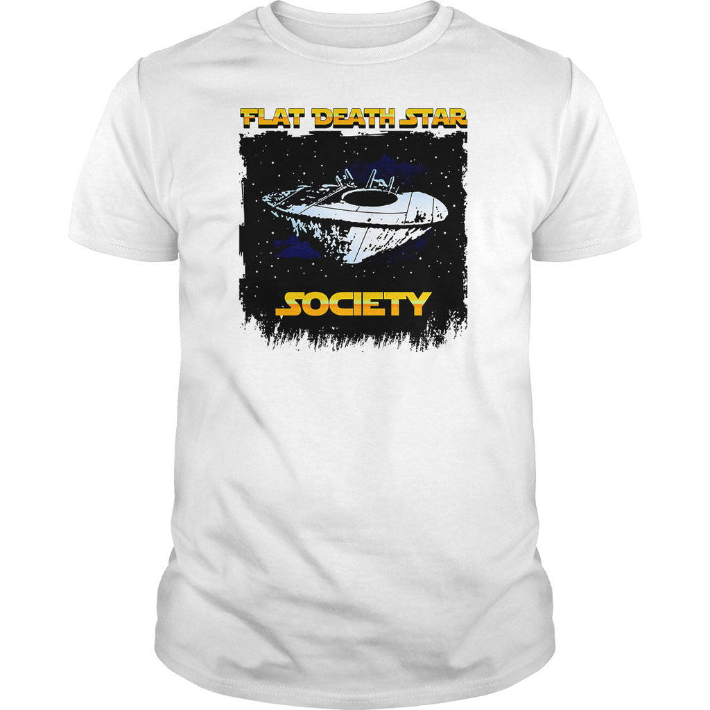 Flat Death Star Society - Adult & Kids T-Shirts, Sweatshirts & Hoodies apparel design preview 1