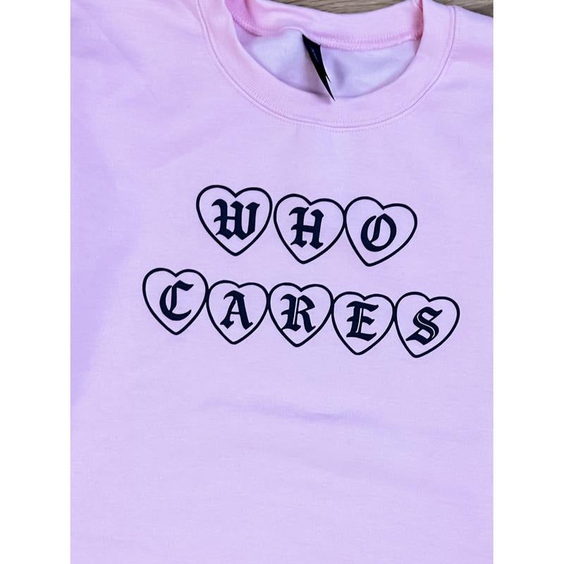 Who Cares - Adult & Kids T-Shirts, Sweatshirts & Hoodies apparel design preview 1