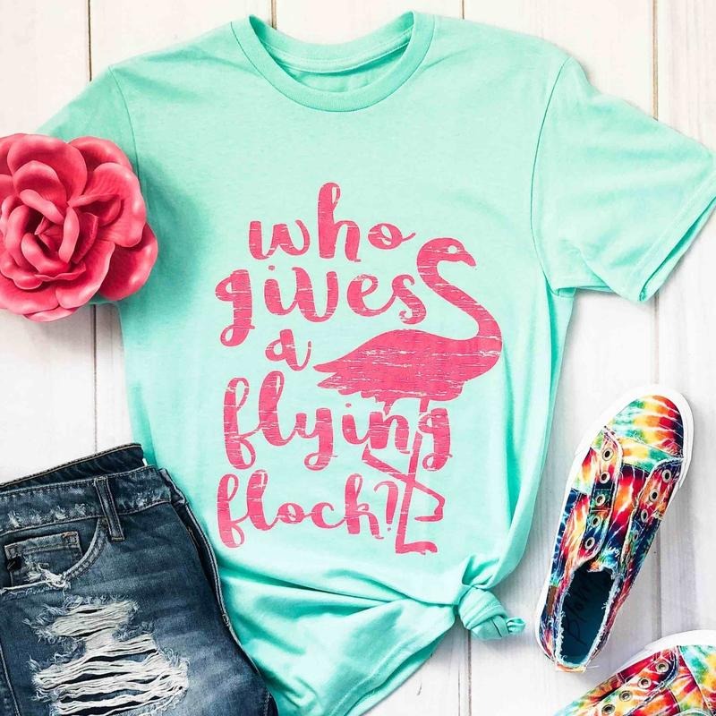 Who Gives Flying Flock - Adult & Kids T-Shirts, Sweatshirts & Hoodies apparel design preview 1