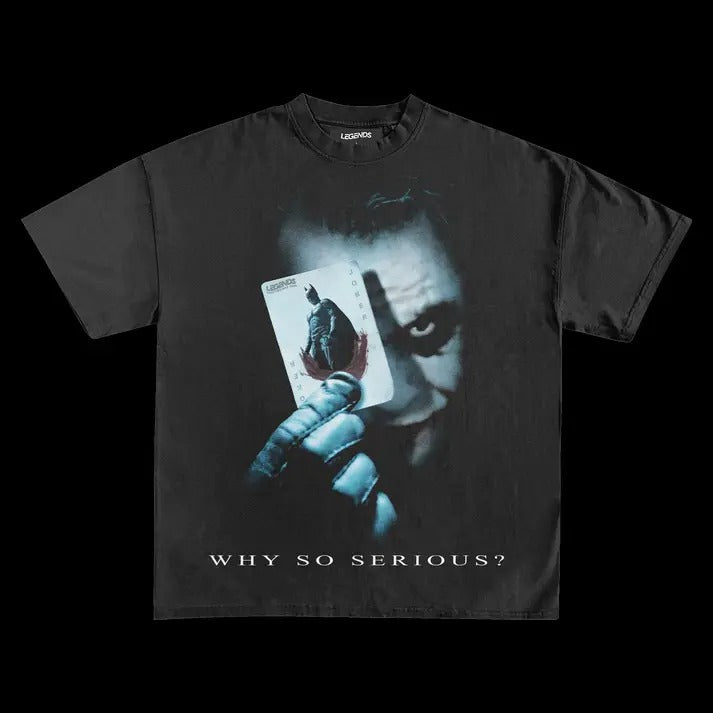 Why So Serious? Vintage - Adult & Kids T-Shirts, Sweatshirts & Hoodies apparel design preview 1