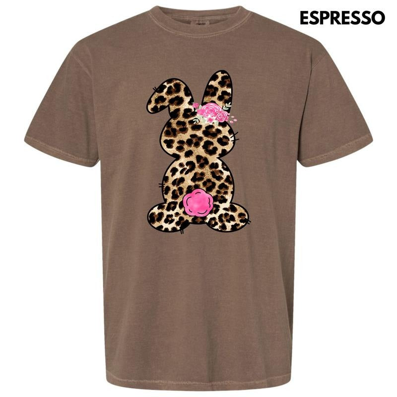 Wild Floral Bunny Comfort Colors 'NLB' - Adult & Kids T-Shirts, Sweatshirts & Hoodies apparel design preview 1