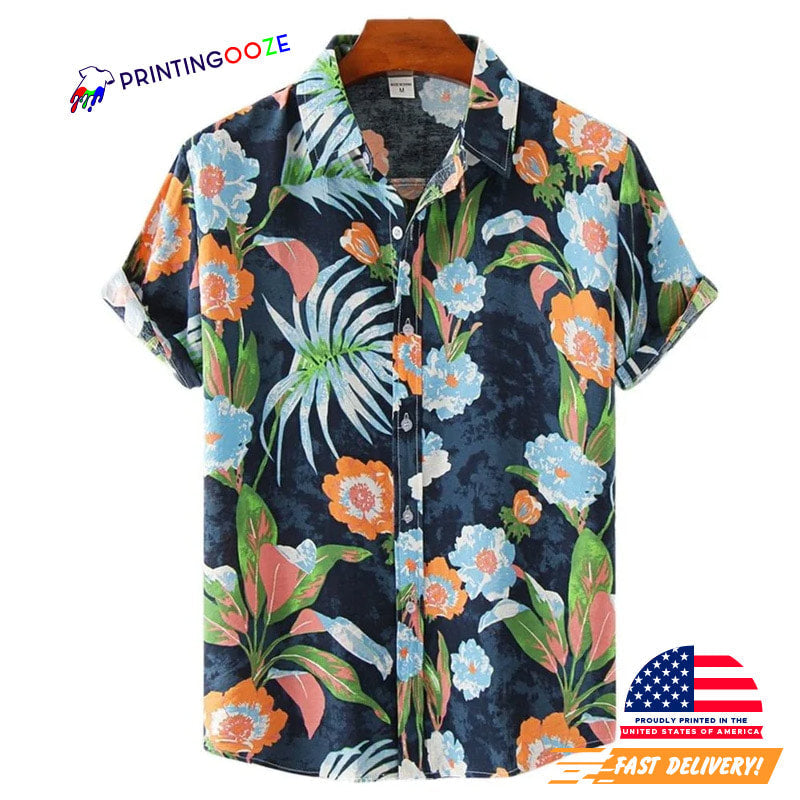Wild Floral Printed, Hawaiian - Adult & Kids T-Shirts, Sweatshirts & Hoodies apparel design preview 1