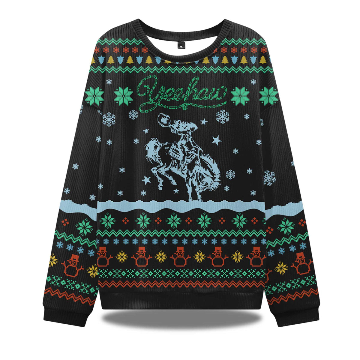 Wild West Winter Wonderland Ugly Christmas Sweater - Holiday Gift product image