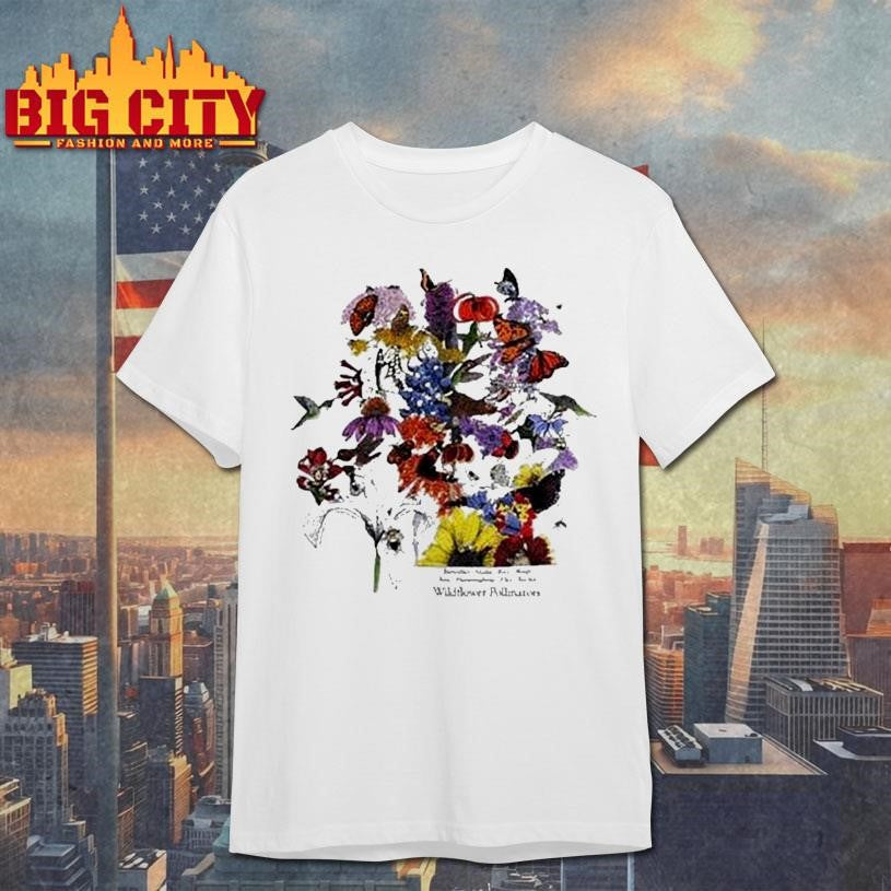 Wildflower Pollinators - Adult & Kids T-Shirts, Sweatshirts & Hoodies apparel design preview 1