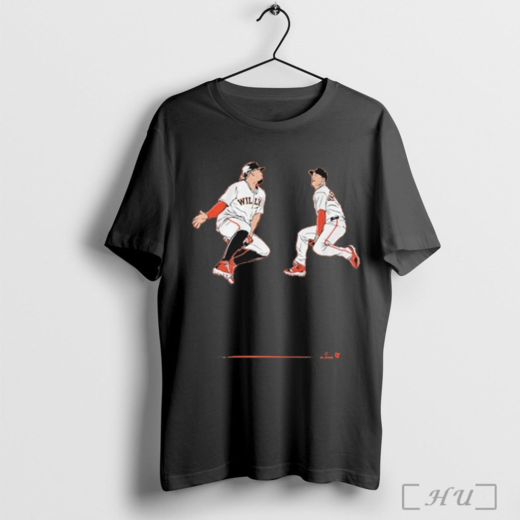 Willy Adames And Mike Yastrzemski Mad Hops - Adult & Kids T-Shirts, Sweatshirts & Hoodies apparel design preview 1