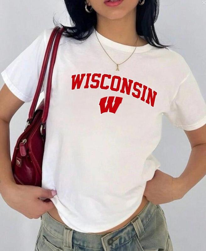 Wisconsi JMU Vintage Sport Teams NCAA Black Baby Team - Adult & Kids T-Shirts, Sweatshirts & Hoodies apparel design preview 1
