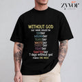 Without God Our Week Would Be Long Casual Crew Neck - Adult & Kids T-Shirts, Sweatshirts & Hoodies apparel design preview 1