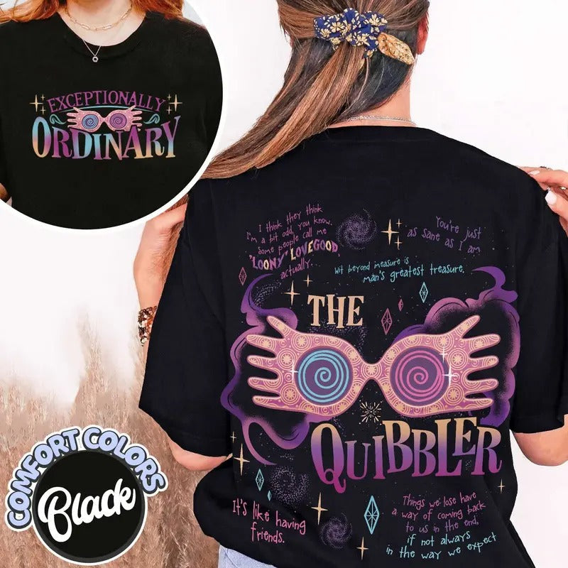 Wizard School Fandom 'Just As Sane I Am' Hp Magic - Adult & Kids T-Shirts, Sweatshirts & Hoodies apparel design preview 1