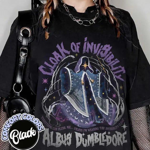 Wizard School Fandom Cloak Invisibility Hp Inspired - Adult & Kids T-Shirts, Sweatshirts & Hoodies apparel design preview 1
