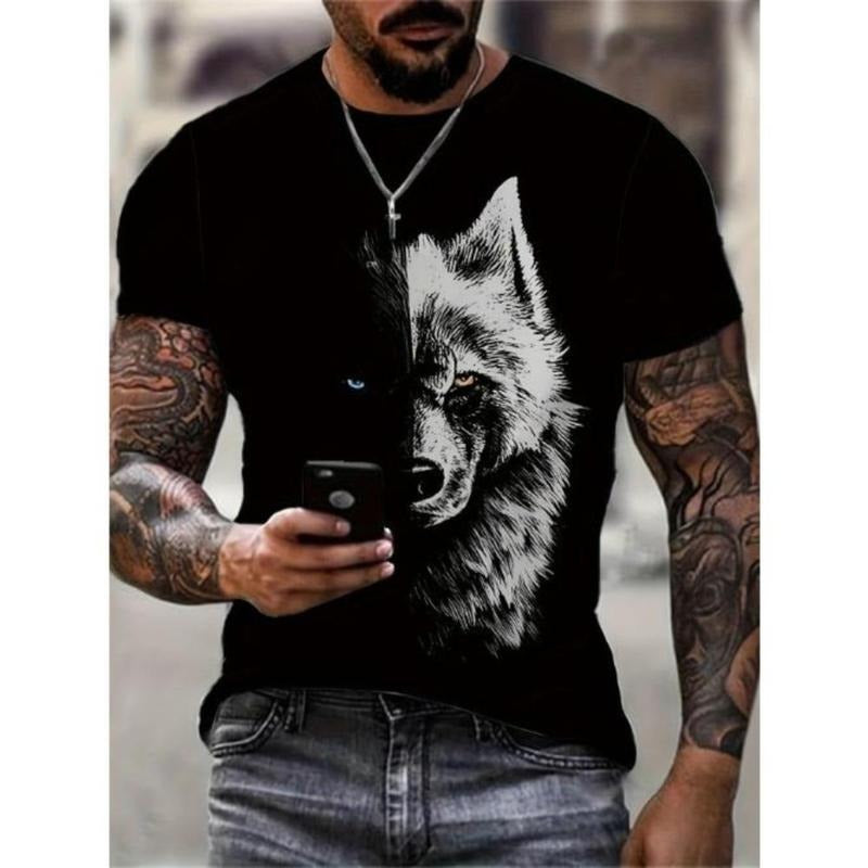 Wolf Creative 3D Print Soft Slight Stretch Polyester - Adult & Kids T-Shirts, Sweatshirts & Hoodies apparel design preview 1